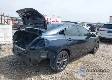 2020 Honda Civic Ex from USA, damaged, VIN 19XFC1F33LE001454